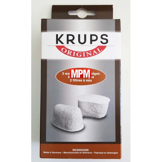 kit de 2 filtres anti calcaire cafetiere krups moulinex F4720057
