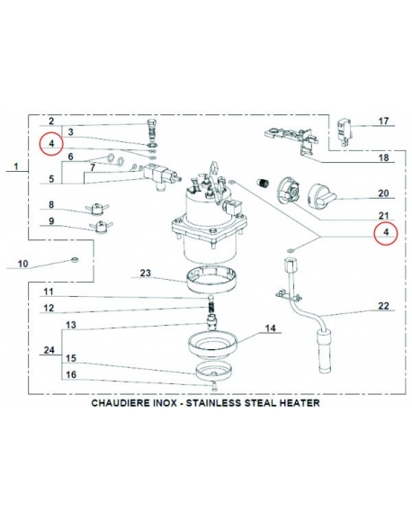 joint torique 5.7X1.9 cafetiere magimix 503768
