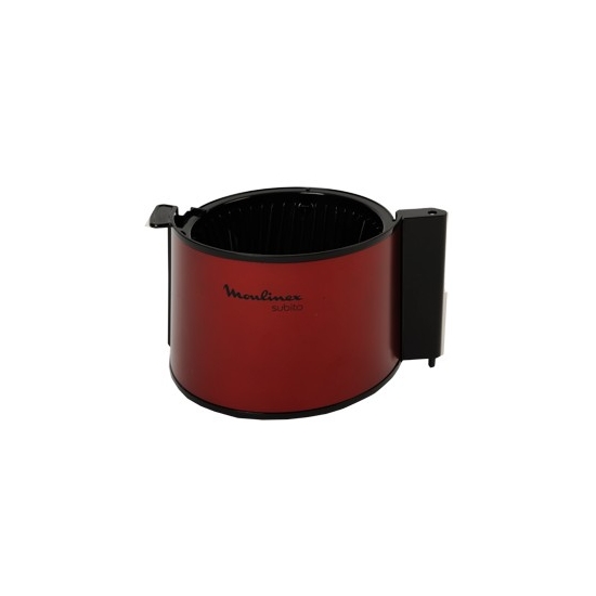 porte filte rouge mat avec clapet cafetiere subito FG360 moulinex SS-202298