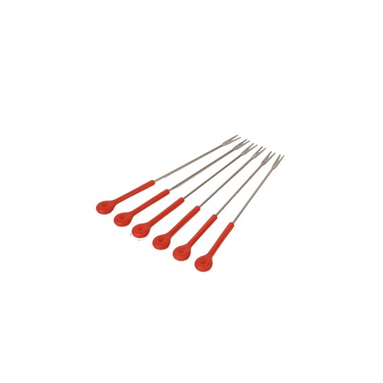 fourchettes a fondue rouges x6 accessimo moulinex TS-01038470