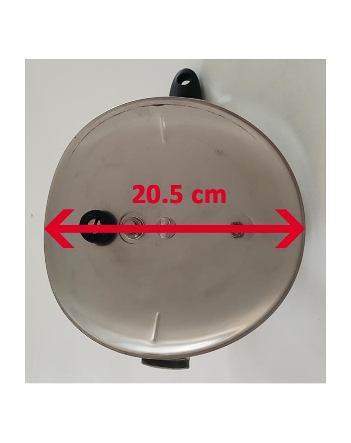 couvercle pour cuve avec diamètre exterieur 220mm autocuiseur novia  lagostina LS-090020000107