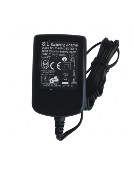 transformateur SIL SSA-6P-12 15V aspirateur dualio moulinex RS-RH5377