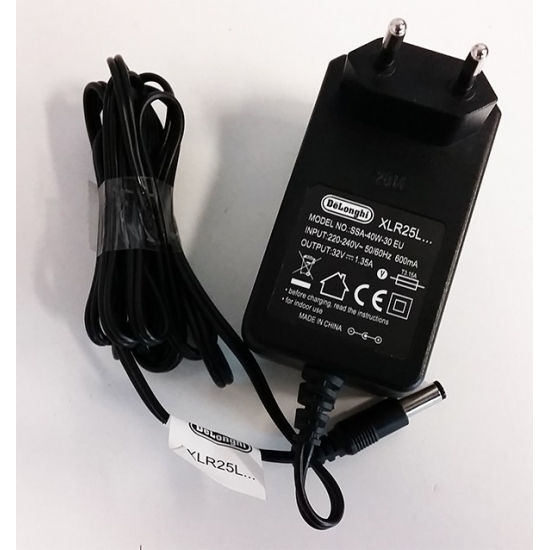 chargeur aspirateur balai colombina XLR delonghi 5519210721