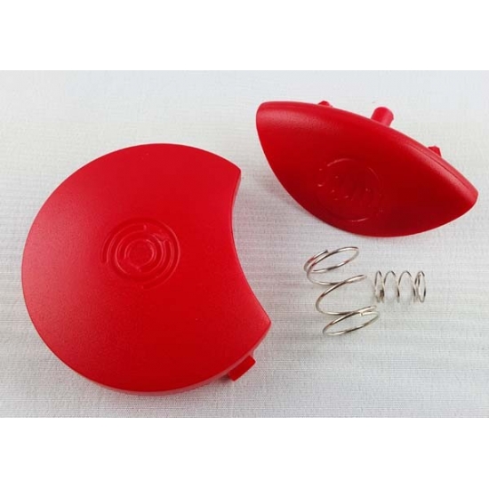 bouton rouge x2   ressort x2 hachoir multi moulinette moulinex SS-193266