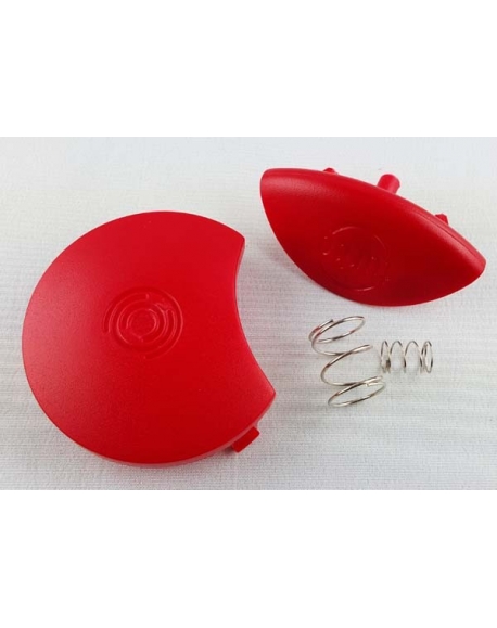 bouton rouge x2   ressort x2 hachoir multi moulinette moulinex SS-193266