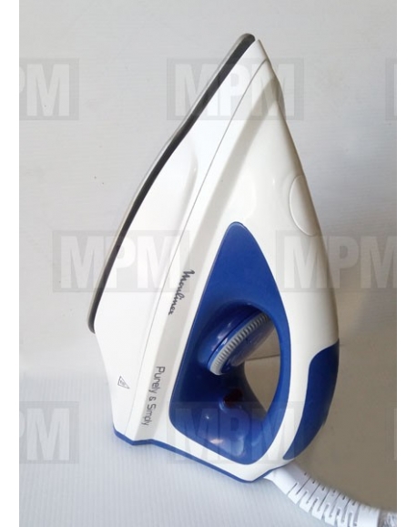 FS-9100018812 - Fer à vapeur complet + cordon centrale vapeur purely et simply moulinex
