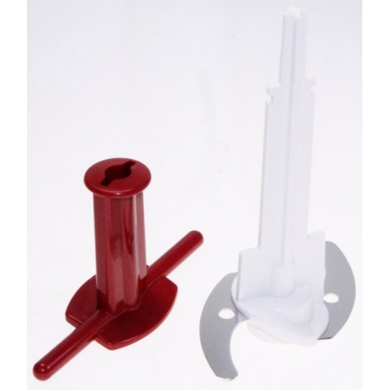 couteau hachoir + couteau shaker hachoir multimoulinette AT71 moulinex SS-193827