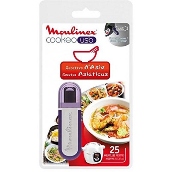 cle USB 25 recettes Asie cuiseur cookeo moulinex XA600311