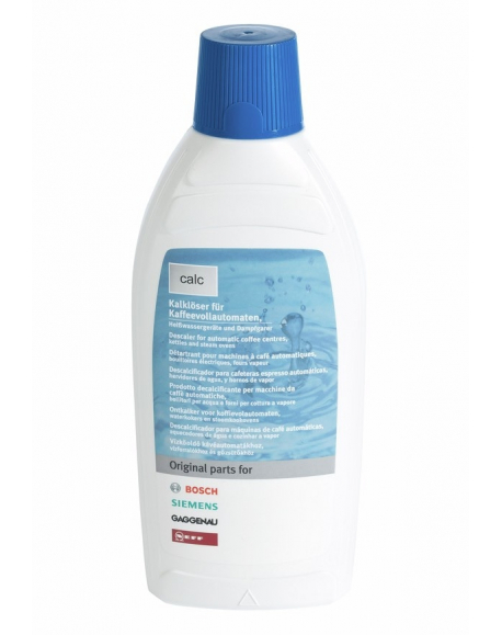 detartrant liquide 500ml cafetieres et bouilloires bosch siemens 00311680