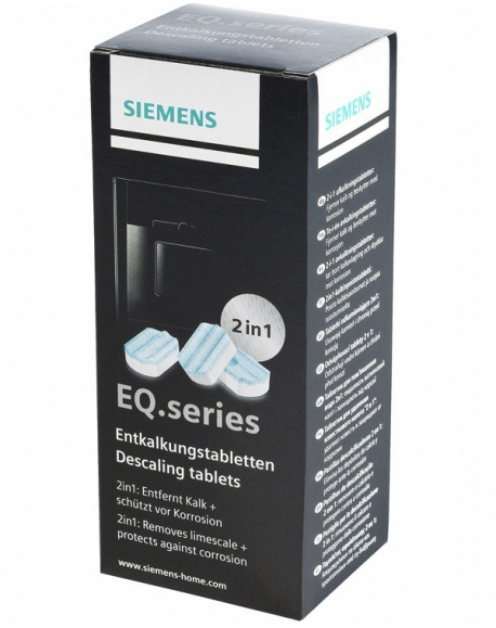 boite de 3 pastilles detartrantes 2 en 1 cafetieres automatiques EQ bosch siemens 00576693