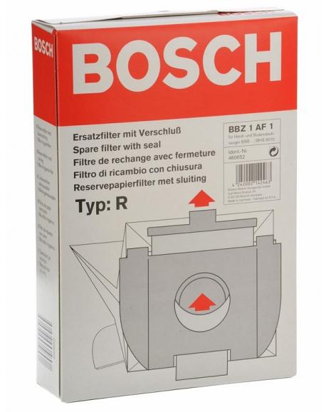 sacs aspirateur type R bosch siemens 00460652