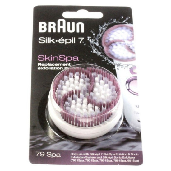 accessoire brosse exfoliante 79SPA epilateur serie 7 Skin Spa braun 81402220