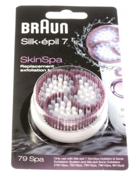 accessoire brosse exfoliante 79SPA epilateur serie 7 Skin Spa braun 81402220