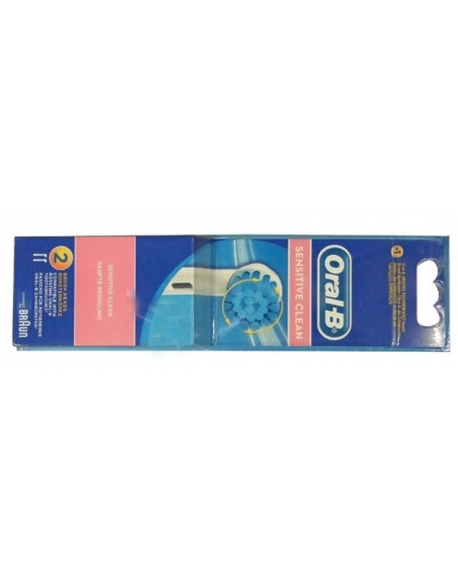 kit de 2 brossettes Sensitive EBS17-2 Oral-B braun 64711706