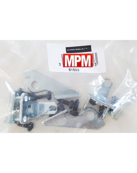 kit de 2 CHARNIERES+AXE COUVERCLE barbecue campingaz 61503