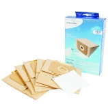 E51N Sacs et Filtre pour Aspirateur Xio, The Boss, Mondo Plus electrolux 9001955807