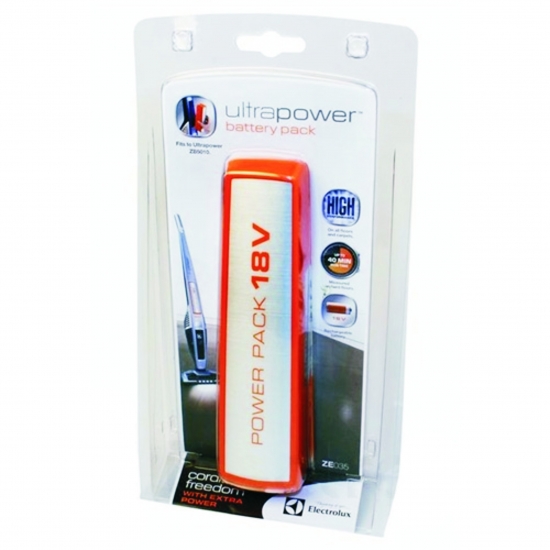 ZE035 Batterie de Rechange 18 V pour Aspirateur UltraPower electrolux 9001669481