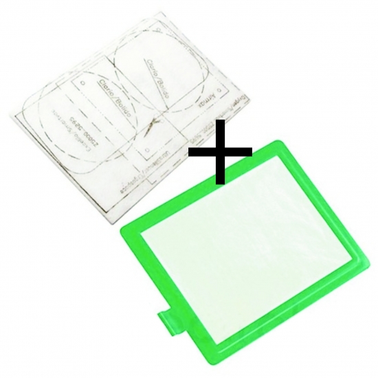 EF55 Pack de Filtres pour Aspirateur AirMax, ErgoSpace, Excellio, Oxygen, Ultra Silencer electrolux 9000843061