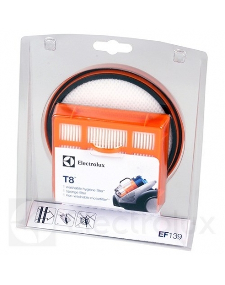 EF139 Filtres de rechange pour aspirateur T8 electrolux 9001670992