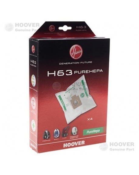 H 63  Sacs d'aspirateur