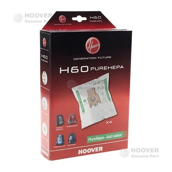 sacs microfibre pure epa H60 aspirateur HOOVER - 35600392