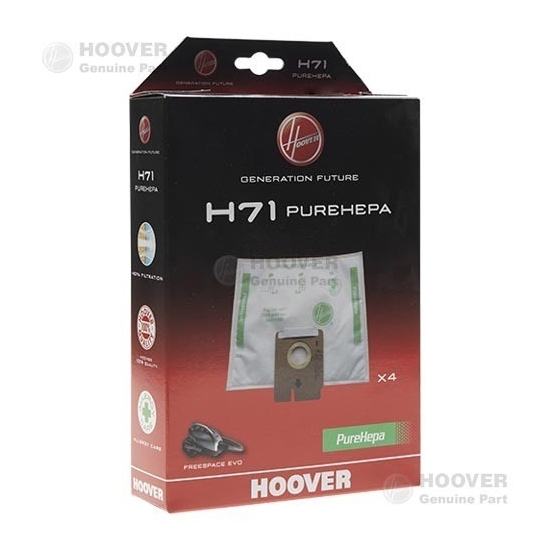 Sacs H75 pour aspirateurs traineaux en microfibres, pure EPA – Hoover France