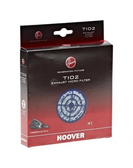 microfiltre sortie T102 pour aspirateur HOOVER FREESPACE EVO - 35601056
