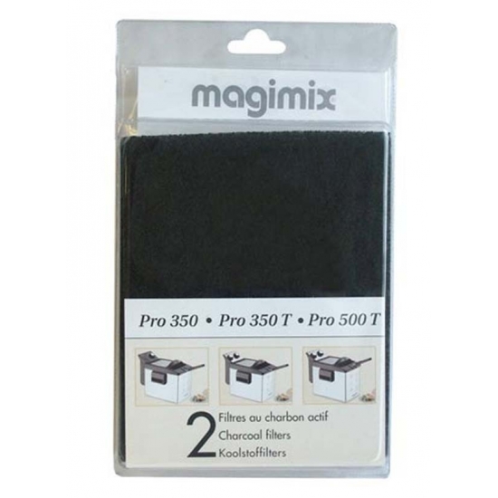 kit de 2 filtres charbon actif friteuse pro 350-500 magimix 17027