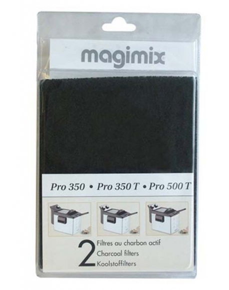 kit de 2 filtres charbon actif friteuse pro 350-500 magimix 17027