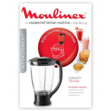 bol blender plastique pour robot masterchef gourmet moulinex XF6341B1 XF634BB1 bol blender plastique pour robot masterchef gourmet moulinex XF6341B1 XF634BB1