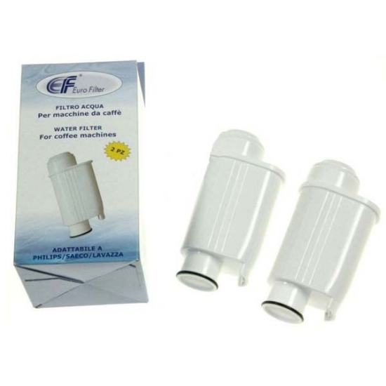 kit de 2 filtres a eau intenza cafetière philips saeco lavazza WF025