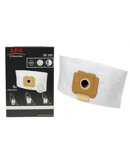 kit de 4 sacs mircofiltre aspirateur GR28S AEG ELECTROLUX  9002565423