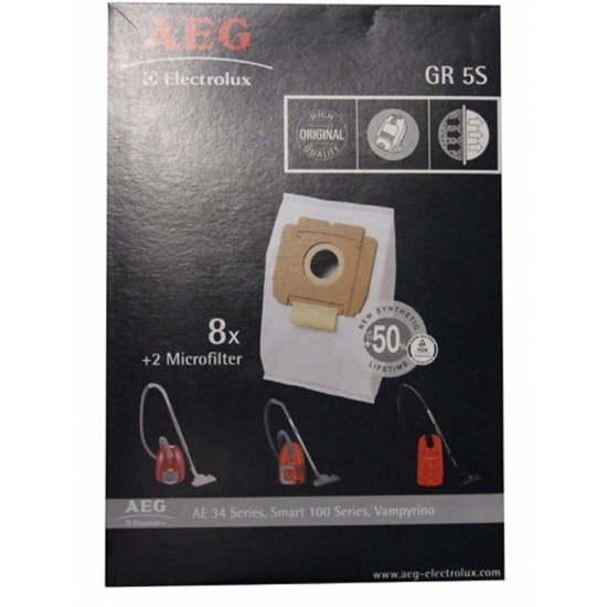 kit 8 sacs + 2 microfibre aspirateur AEG ELECTROLUX   9002565407