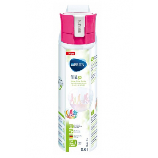 filtre bouteille fill et go vital rose brita 1016333