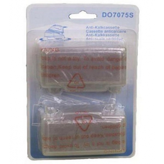 kit 2 cassettes ANTI-CALCAIRE DO7075S fer a repasser DOMO  DO7075S