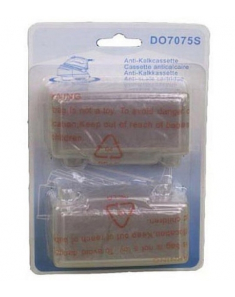 kit 2 cassettes ANTI-CALCAIRE DO7075S fer a repasser DOMO  DO7075S