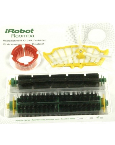 kit de remplacement filtres et brosses aspirateur robot roomba de serie 500 IRobot 82404