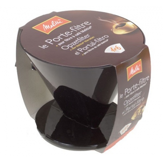 porte filtre noir 1x6 cafetiere expresso Melitta 6663322