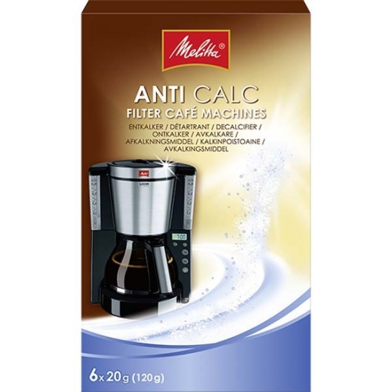detartrant rapide poudre 6x20g cafetiere Melitta 6757415