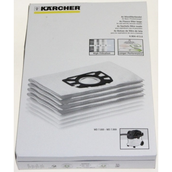 kit 4 sacs aspirateur Karcher 69044130