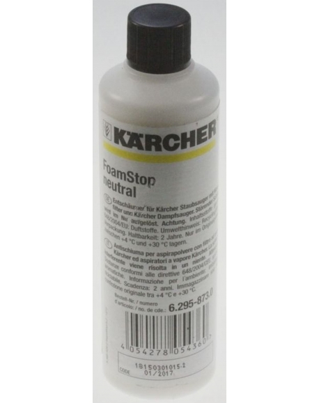 solution anti mousse 125ML aspirateur Karcher 62908520 62958730