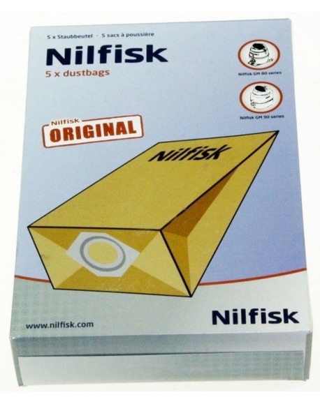 kit de 5 sacs aspirateur GS80/90 nilfisk 82095000
