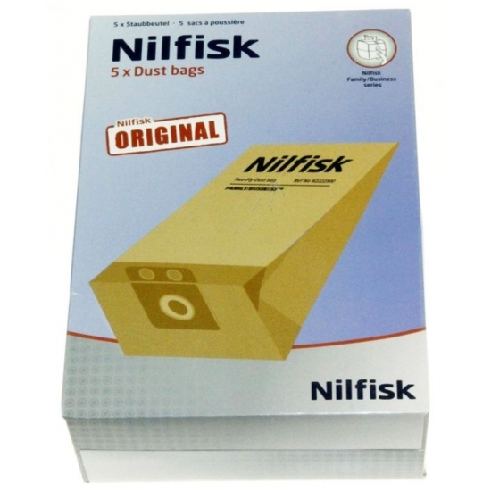 kit de 5 sacs aspirateur Business 14L nilfisk 82222900