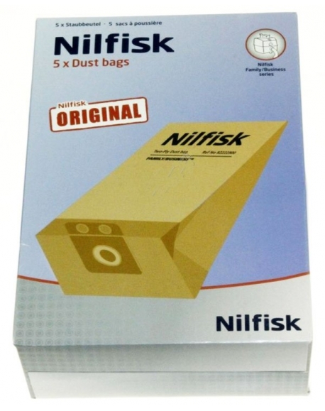kit de 5 sacs aspirateur Business 14L nilfisk 82222900