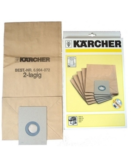 kit 5 sacs papier apirateur Karcher 69040720