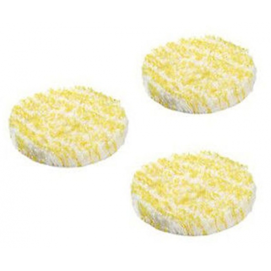 kit 3 tampons de poilissage PVC aspirateur Karcher 28631980