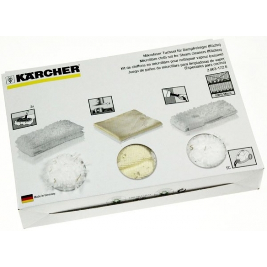 jeu de lingettes STEAM+CLEAN KITCHEN aspirateur Karcher 28631720
