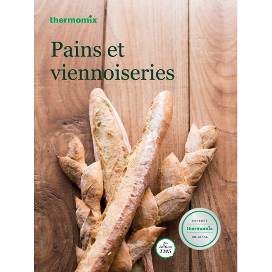 livre de recette Pains et viennoiseries vorwerk tm5 23734