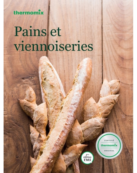 livre de recette Pains et viennoiseries vorwerk tm5 23734