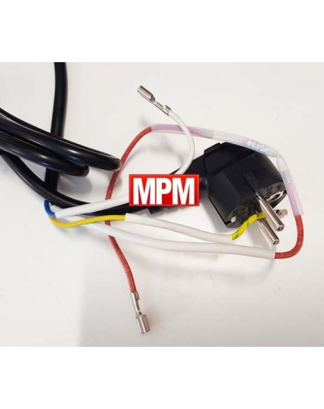 cordon alimentation + fusible noir friteuse one basic filtra one SEB SS-993678